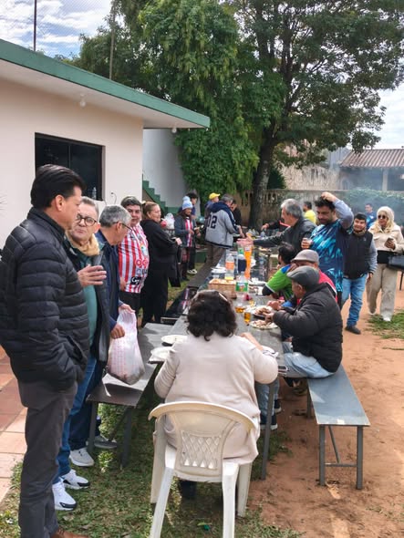 Reunión de Oración y almuerzo de Confraternidad en la IGLESIA DE C.F.A de Fernando de la Mora